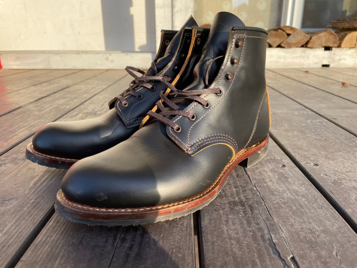 配送日指定可 【新品】RED WING 9060 BECKMAN FLATBOX US11 黒 | www